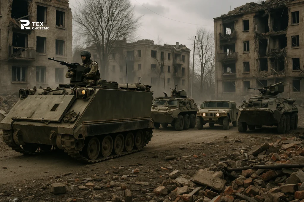 Бойовий досвід українських артилеристів на M113 під час оборони Бахмута - фото 2