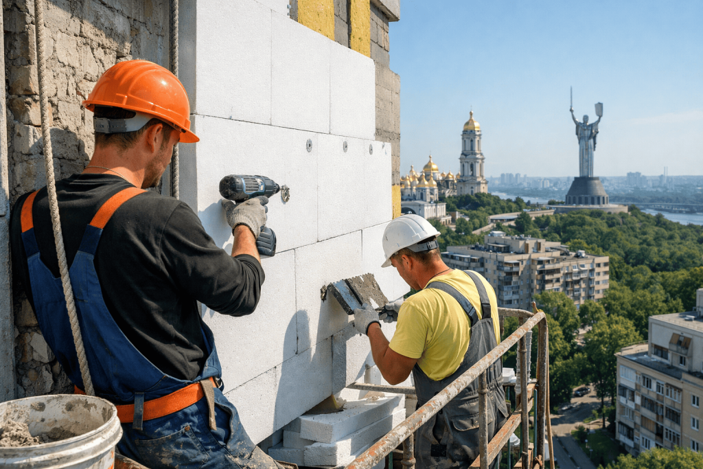 Теплоізоляція фасадів: енергоефективність та комфорт житла