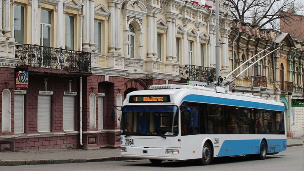 Тролейбус 1 Дніпро: маршрут і зупинки-1